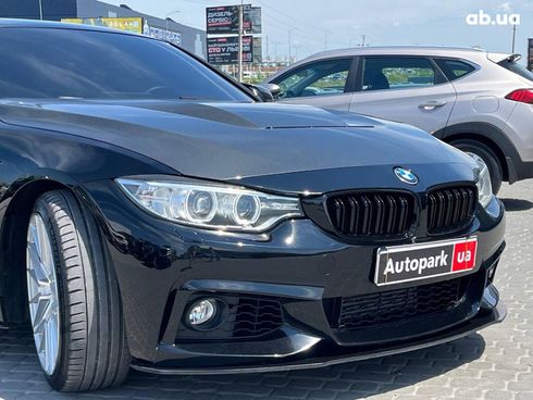 BMW 4 серия 2013 черный - фото 9