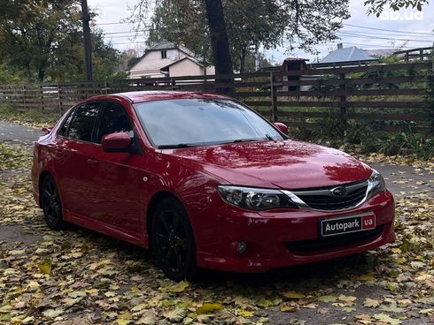 Subaru Impreza 2008 красный - фото 4