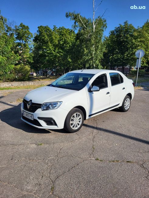 Renault Logan 2021 белый - фото 9