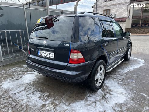 Mercedes-Benz M-Класс 2003 синий - фото 14