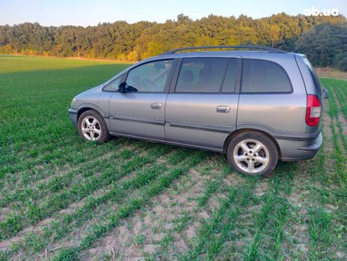 Opel Zafira 2004 серый - фото 4