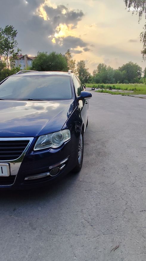 Volkswagen Passat 2008 синий - фото 3