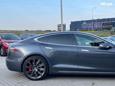 Tesla Model S 2019 серый - фото 6