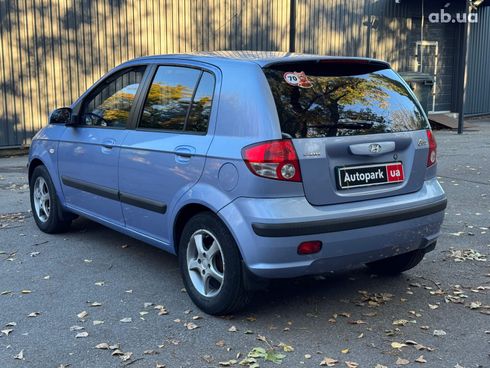 Hyundai Getz 2003 фиолетовый - фото 7