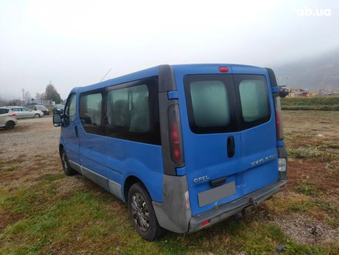 Opel Vivaro 2006 синий - фото 5