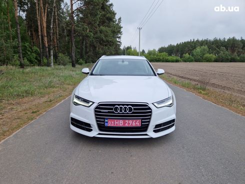 Audi A6 2018 белый - фото 14