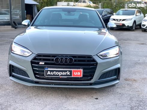 Audi S5 2017 серый - фото 2