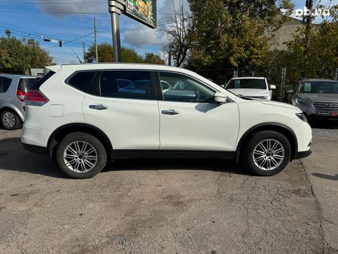 Nissan Rogue 2015 белый - фото 4