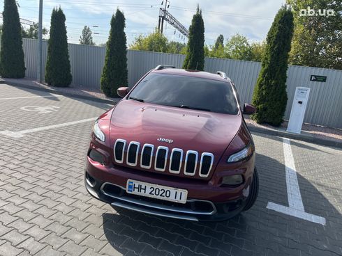 Jeep Cherokee 2015 красный - фото 12