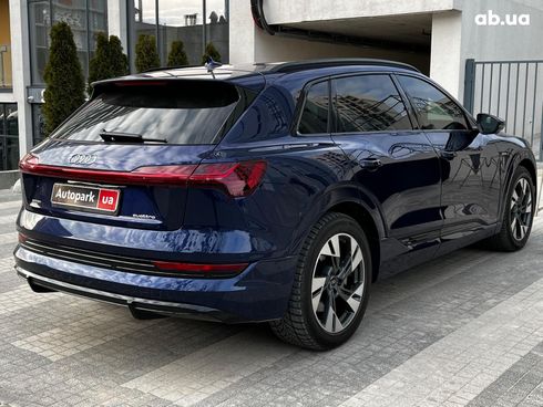 Audi E-Tron 2021 синий - фото 28