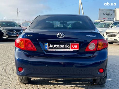Toyota Corolla 2008 синий - фото 7