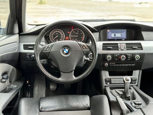 BMW 5 серия 2009 синий - фото 16