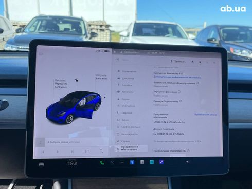 Tesla Model 3 2018 синий - фото 18