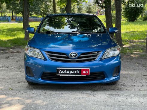 Toyota Corolla 2010 синий - фото 2