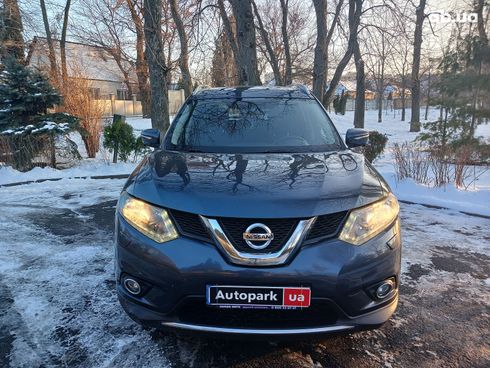 Nissan X-Trail 2017 синий - фото 2