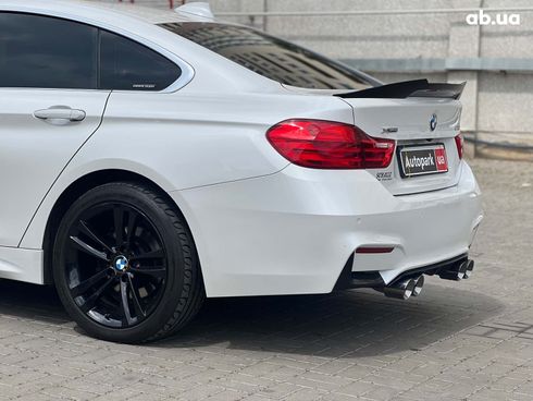 BMW 4 серия 2015 белый - фото 12