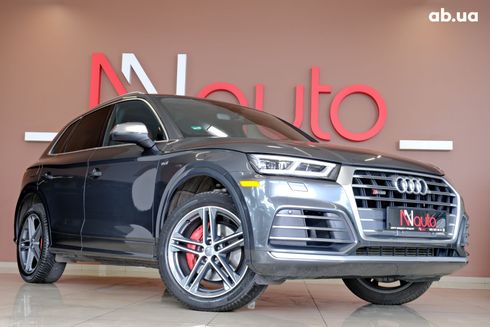 Audi SQ5 2019 серый - фото 4