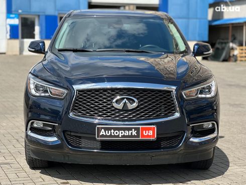 Infiniti QX60 2020 синий - фото 2
