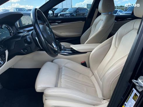 BMW 5 серия 2018 синий - фото 38
