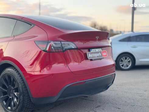 Tesla Model Y 2021 красный - фото 13