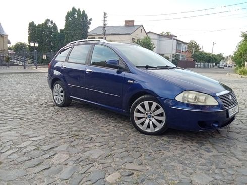 Fiat Croma 2008 синий - фото 9