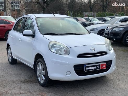 Nissan Micra 2014 белый - фото 3