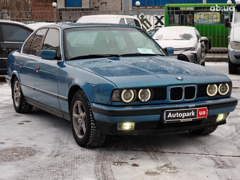 BMW 5 серия 1993 синий - фото 3
