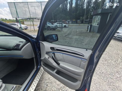 BMW X5 2001 синий - фото 15