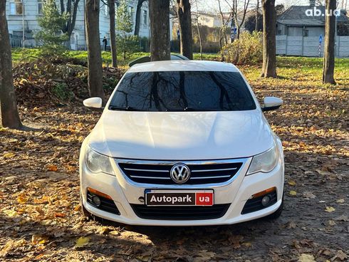 Volkswagen Passat CC 2009 белый - фото 2