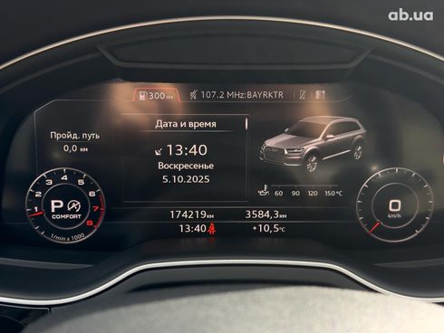 Audi Q7 2016 синий - фото 16