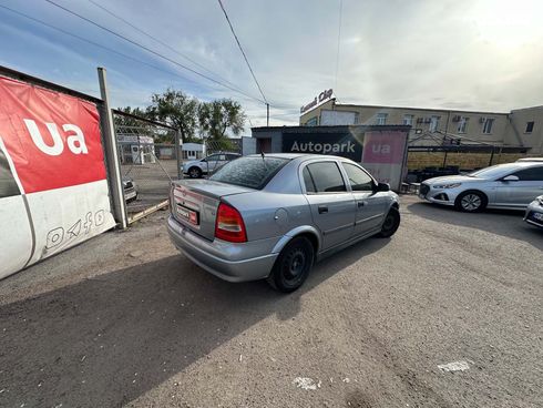 Opel Astra 2003 серый - фото 6