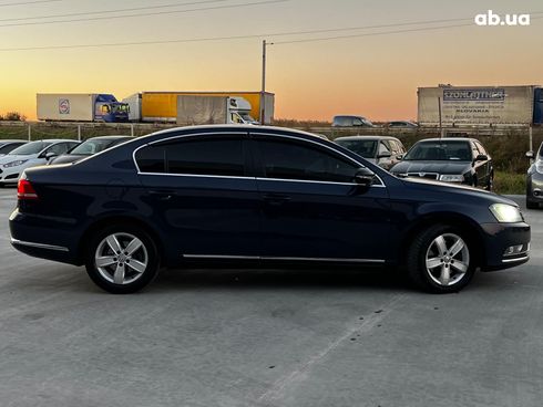 Volkswagen passat b7 2014 синий - фото 7