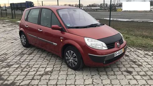 Renault Scenic 2003 вишневый - фото 3