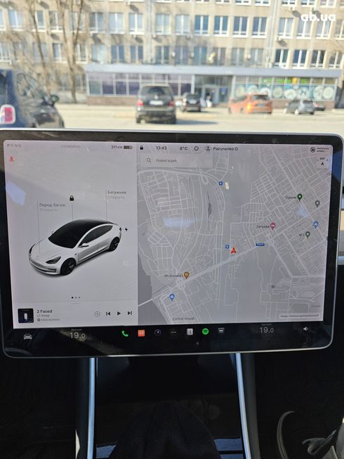Tesla Model 3 2019 белый - фото 4
