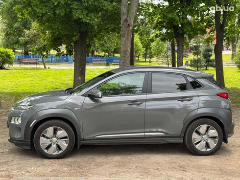 Hyundai Kona Electric 2020 серый - фото 2