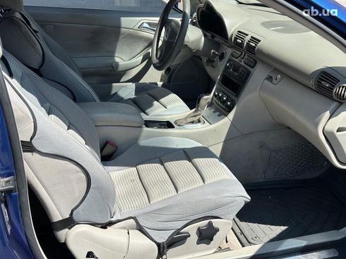 Mercedes-Benz C-Класс 2002 синий - фото 13