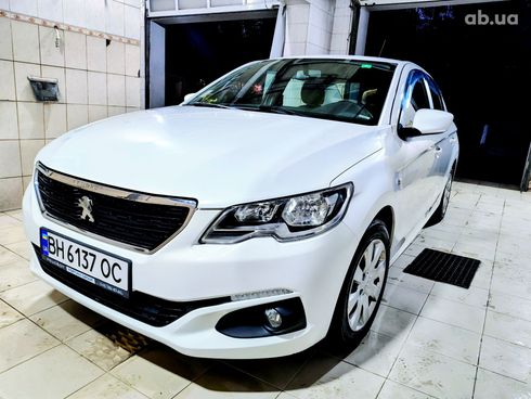 Peugeot 301 2017 белый - фото 8
