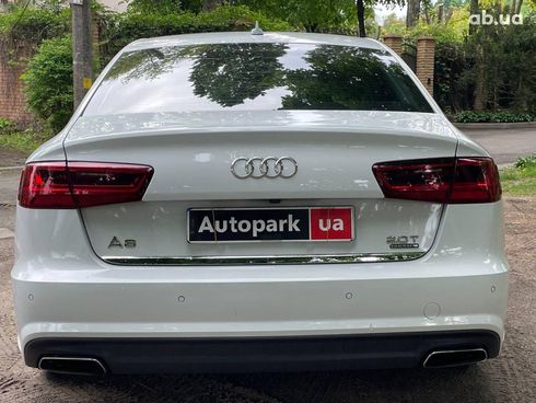 Audi A6 2017 белый - фото 7
