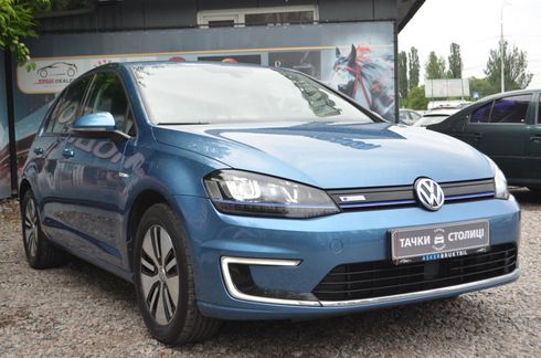 Volkswagen e-Golf 2015 синий - фото 5