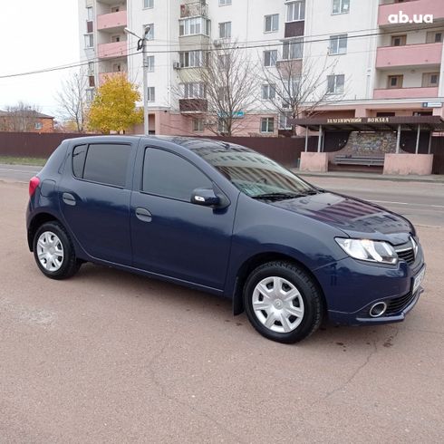 Renault Sandero 2014 синий - фото 7