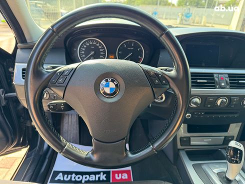 BMW 5 серия 2008 черный - фото 20