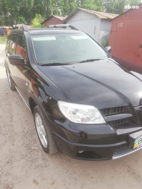 Mitsubishi Outlander 2005 черный - фото 3