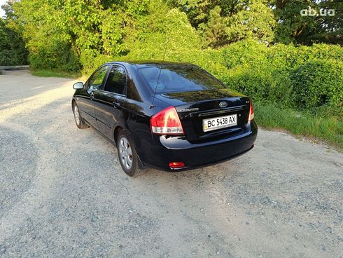 Kia Cerato 2007 черный - фото 5