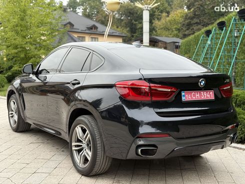 BMW X6 2018 синий - фото 7