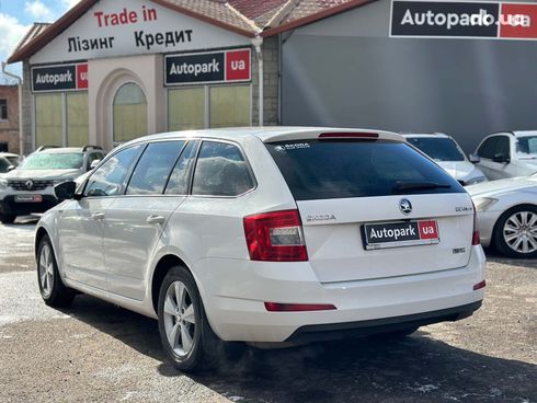 Skoda octavia a7 2014 белый - фото 10