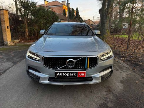 Volvo V90 2017 серый - фото 2