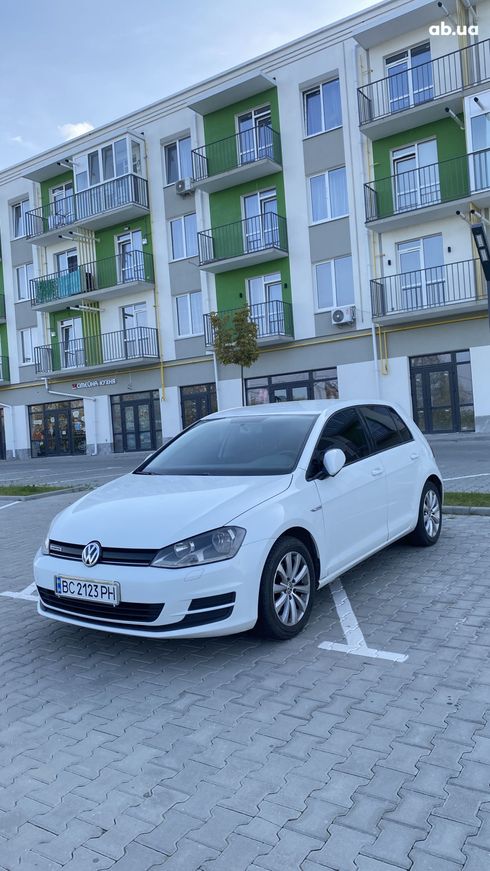 Volkswagen Golf 2014 белый - фото 8