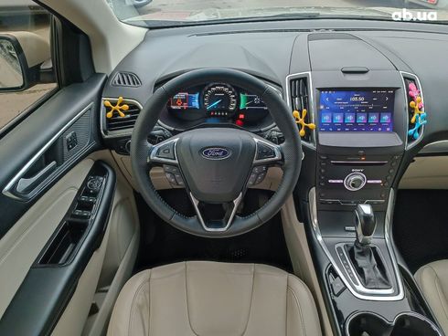 Ford Edge 2017 бежевый - фото 14