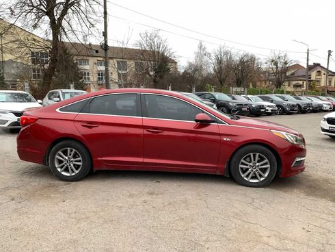 Hyundai Sonata 2015 красный - фото 8