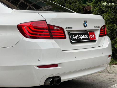BMW 5 серия 2014 белый - фото 9